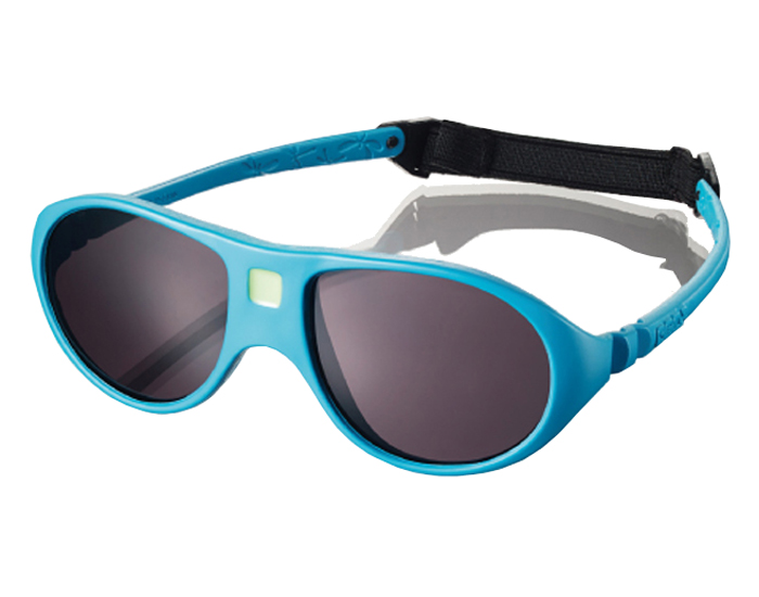 KI ET LA Lunettes de Soleil Enfant Jokala - Bleu Canard - 2-4 Ans
