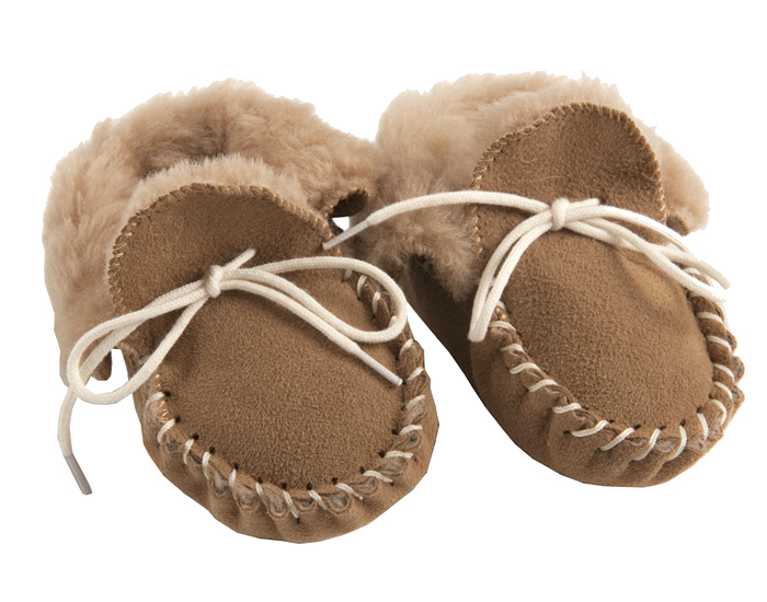 KAISER Chaussons Mocassins B�b� - Marron Clair