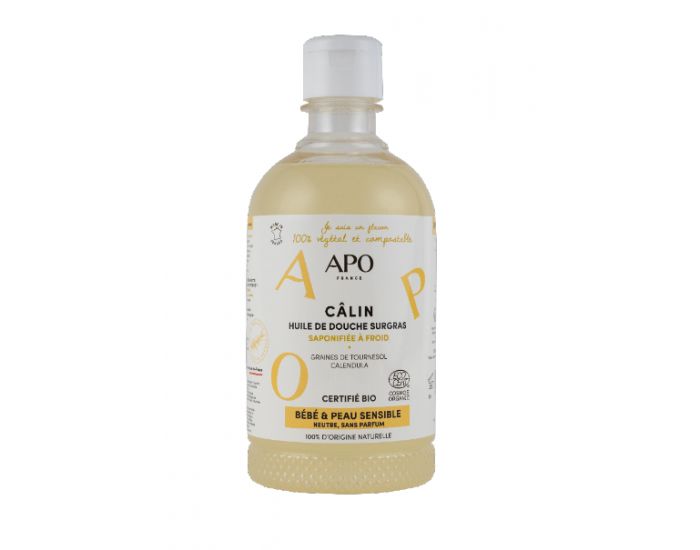 APO Huile de Douche Surgras C�lin - B�b� & Peau Sensible - 500ml 
