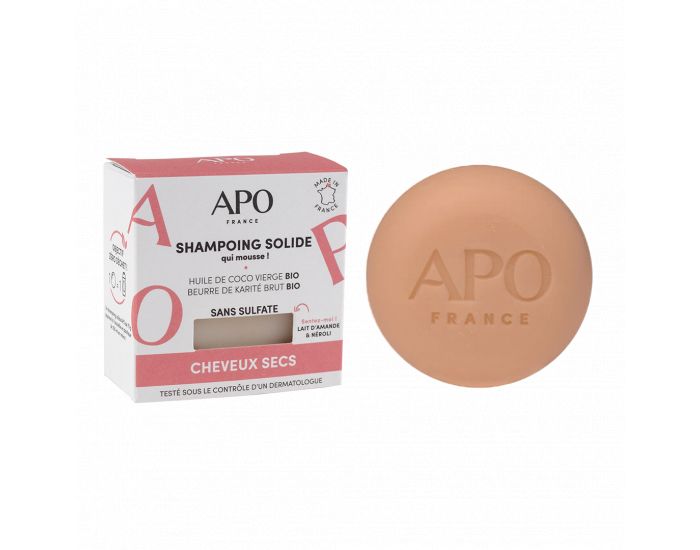 APO Shampoing Solide - Cheveux Secs - 75g
