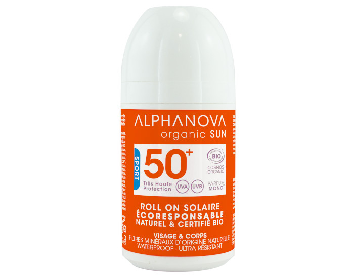 ALPHANOVA Sun Extreme Roll-On Solaire Très Haute Protection - SPF50 - 70g