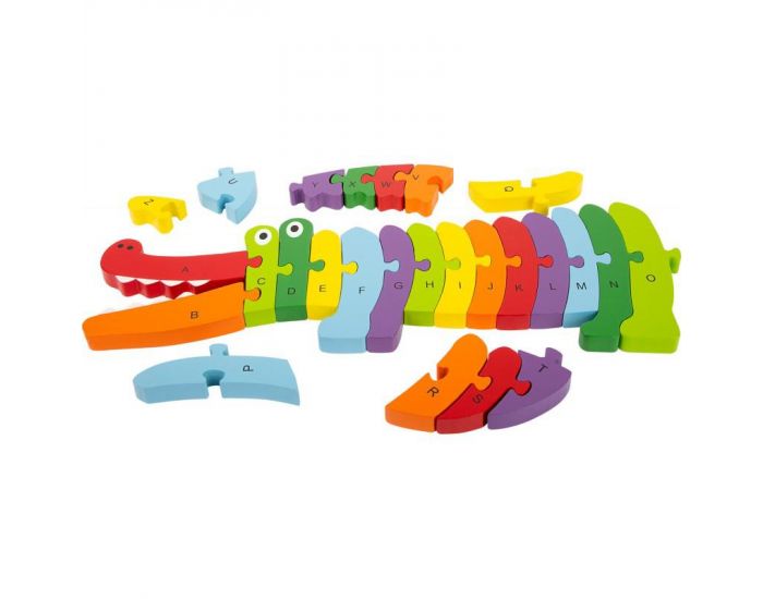 SMALL FOOT Puzzle ABC Crocodile - Ds 3 Ans