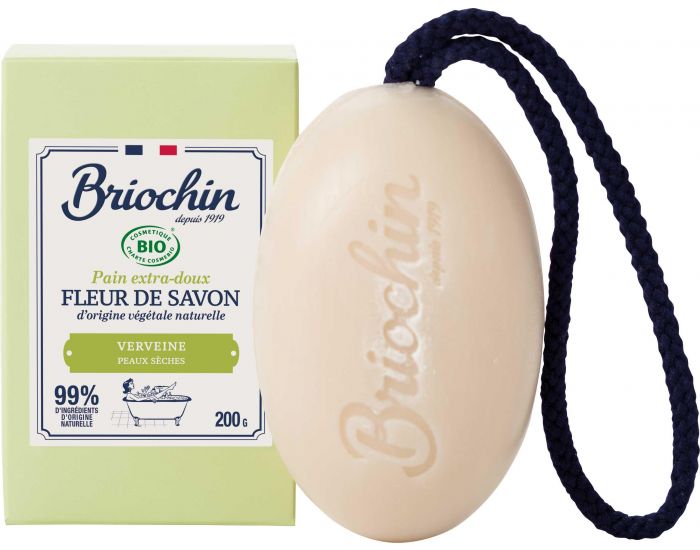 BRIOCHIN DEPUIS 1919 Pain Extra-Doux Fleur de Savon Verveine  - 200g