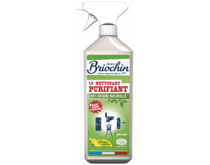 JACQUES BRIOCHIN Le Nettoyant Dsinfectant - Origine vgtale - 750ml