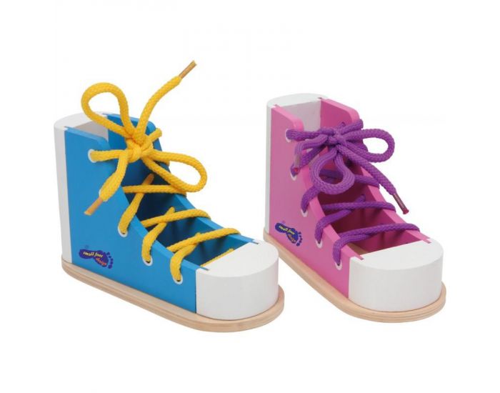 SMALL FOOT Mes Chaussures A Lacer - Dès 3 Ans