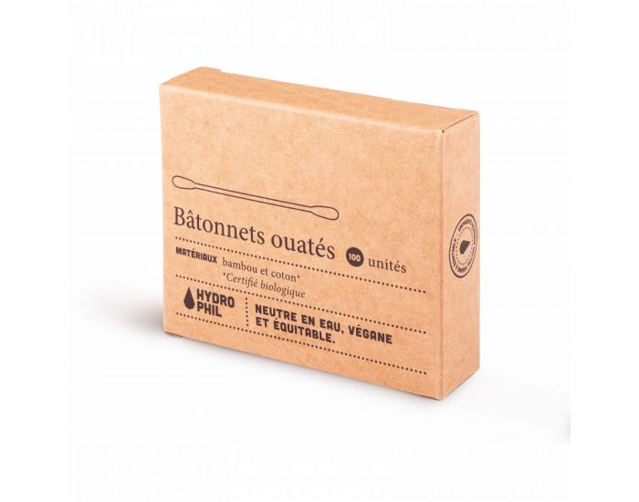  HYDROPHIL Cotons Tiges - B�tonnets Ouat�s