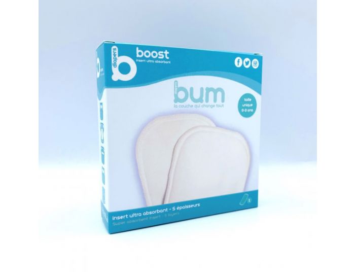BUM DIAPERS Booster 5 �paisseurs - Taille Unique