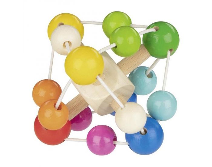 GOKI Hochet Losange Arc en Ciel - D�s 1 an