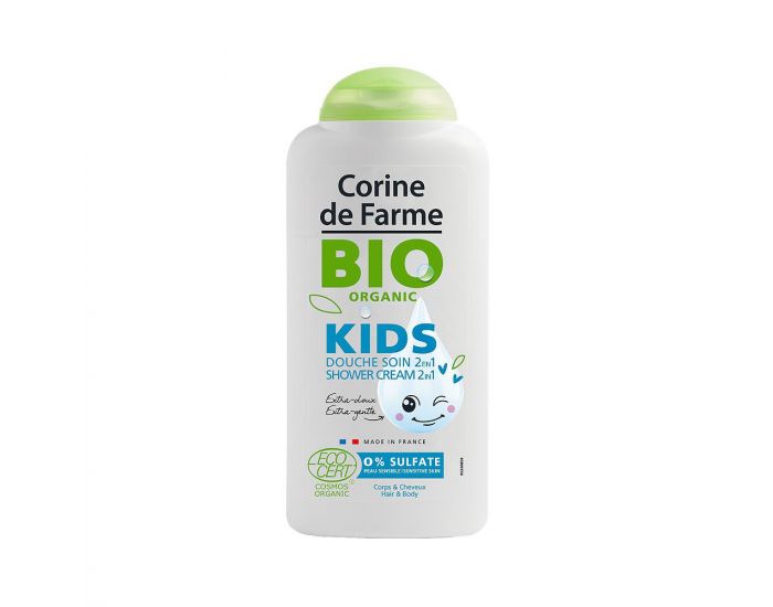 CORINE DE FARME Douche Soin Kids 2en1 Corps et Cheveux - 300ml