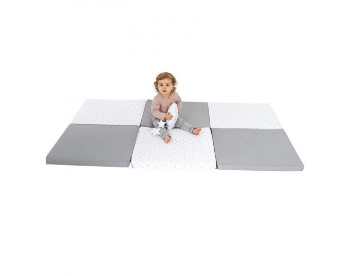 TIN�O CANDIDE Grand Tapis d'Eveil Pliable - Gris