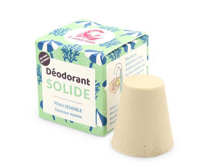 LAMAZUNA D�odorant Solide - Peau Sensible - Marin - 30 ml