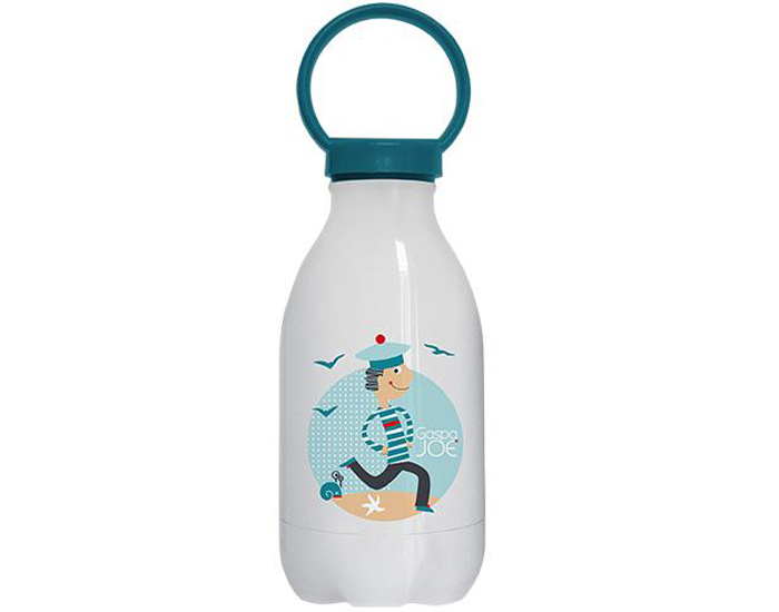GASPAJOE Gourde Inox Enfant Loopy - Marin - 450 ml