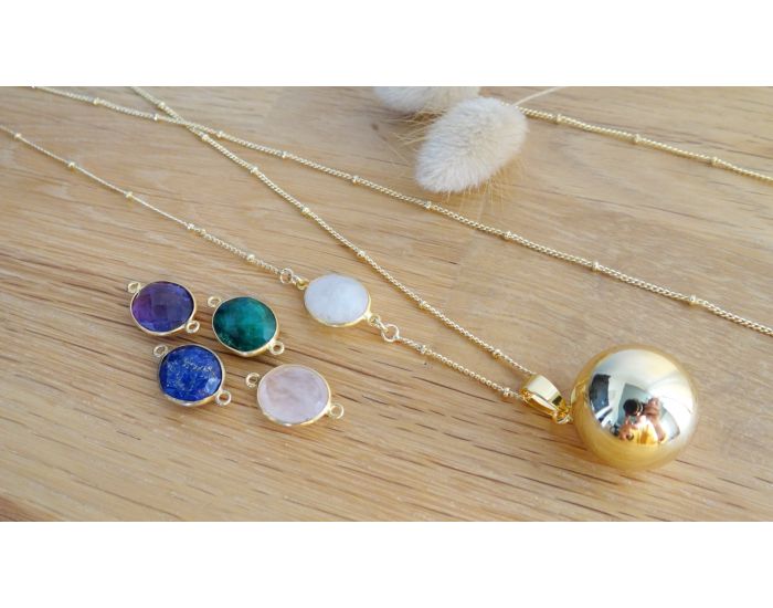 MADELEINE ET MAMAN Bola de Grossesse Intercalaire Pierre - Dor�