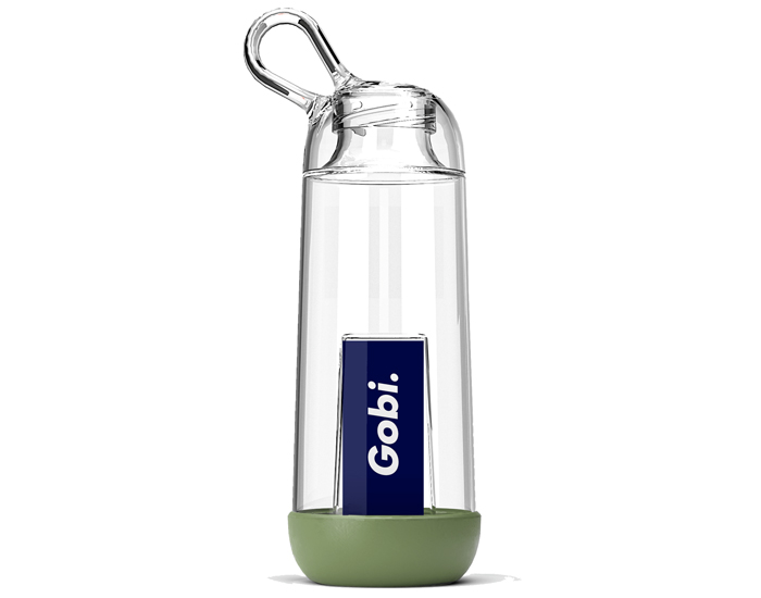 GOBI Gourde Personnalisable Made in France en Tritan - Olive - 40 cl