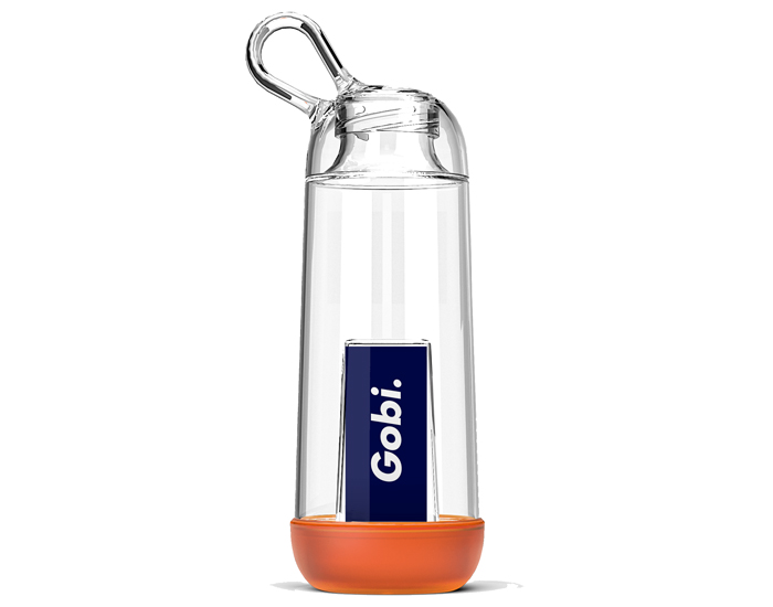 GOBI Gourde  Personnalisable Made in France en Tritan - Orang Pur - 40 cl