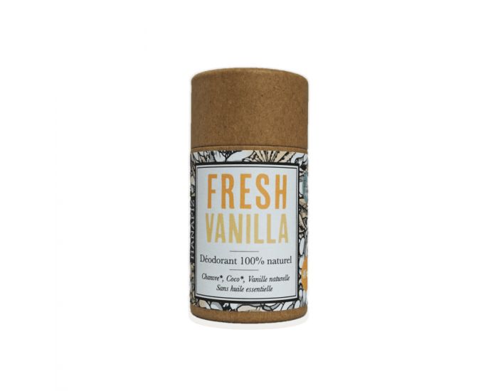 HANAPIZ Dodorant Naturel au Chanvre - Fresh Vanilla - 40ml