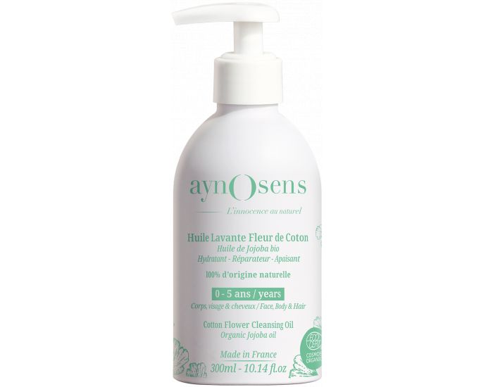 AYNOSENS Huile Lavante Fleur De Coton B�b� - 300 ml