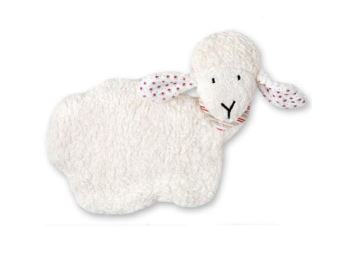 EFIE Bouillotte Coussin Mouton Coton Biologique Et Noyaux De Cerise