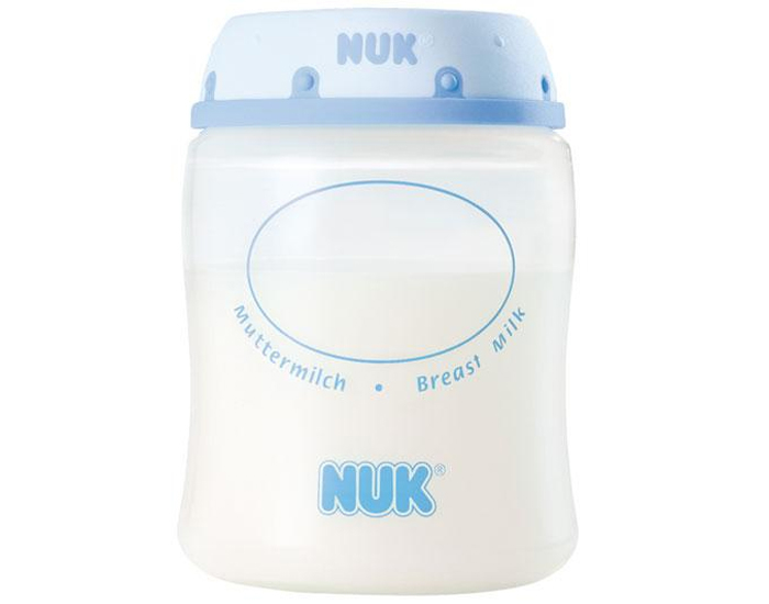 Pot de conservation du lait maternel NUBY 4 récipients conservation 90 ml -  NT67671 Pas Cher 