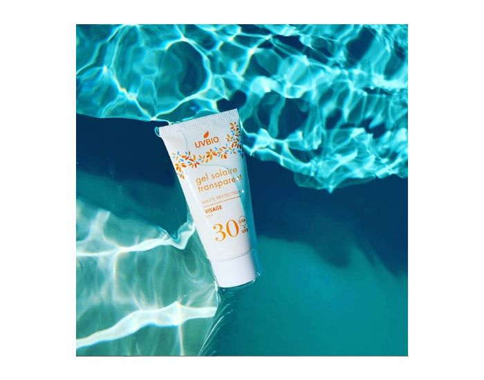 UVBIO Gel solaire Bio SPF 30 - 30ml