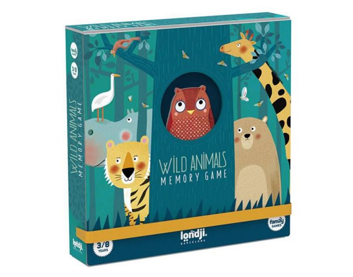LONDJI Memo Des Animaux Sauvages - D�s 3 Ans