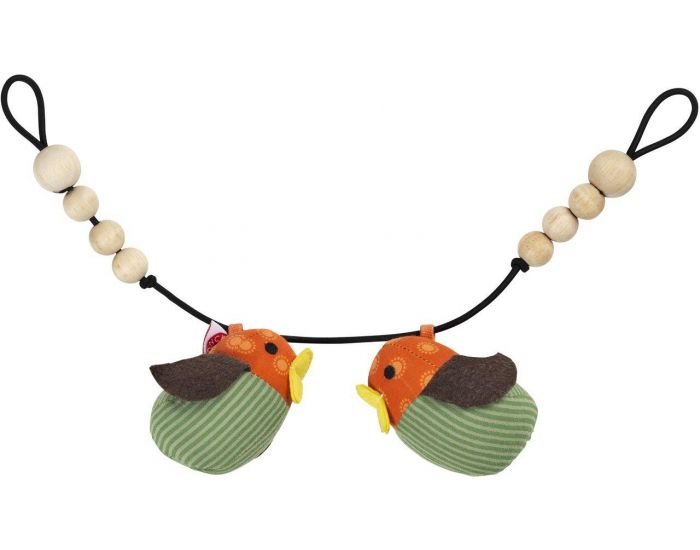 FRANCK & FISCHER Chane poussette Astrid Orange - Ds 12 mois