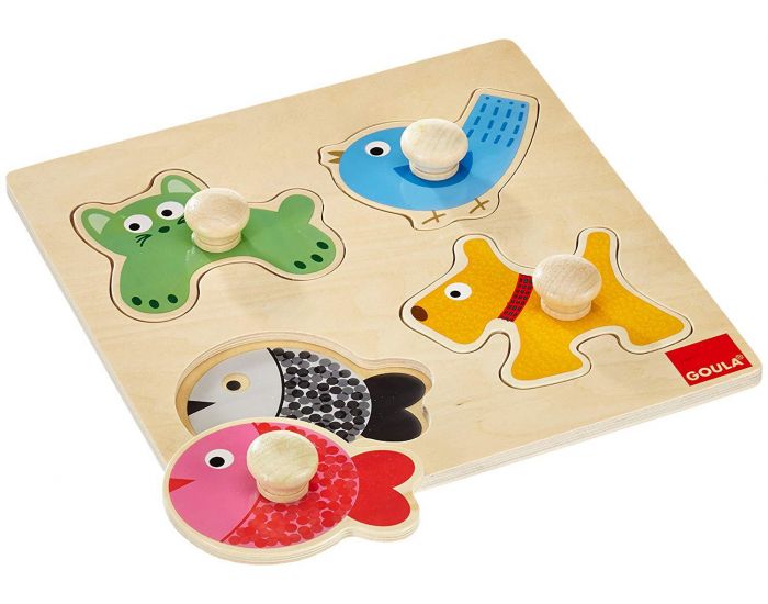 GOULA Puzzle Animaux Domestiques - D�s 12 mois 