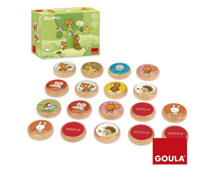 GOULA Memo Animaux - D�s 2 ans 