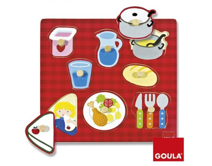 GOULA Puzzle Salle � Manger - D�s 2 ans 