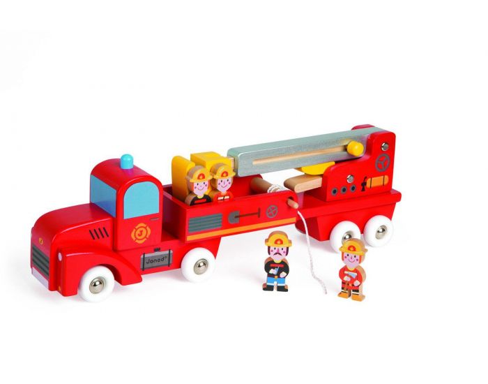 JANOD Camion de Pompiers G�ant - D�s 2 ans