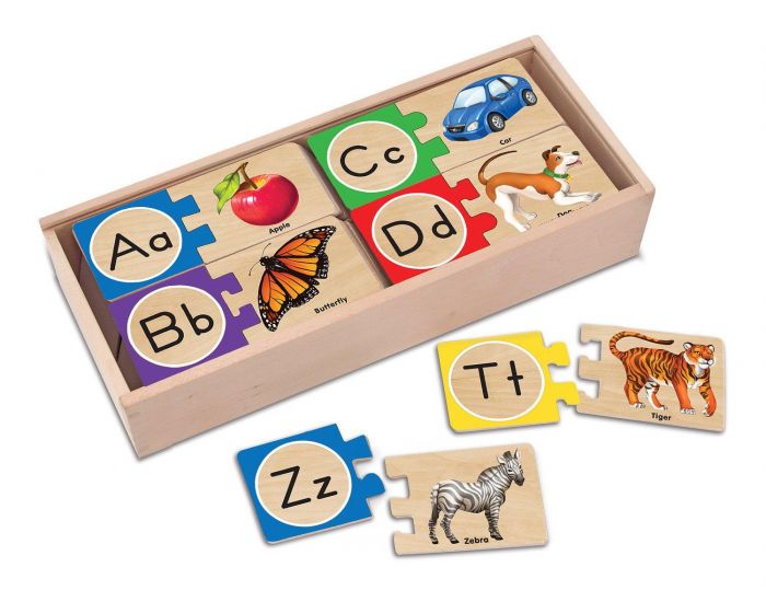 MELISSA & DOUG Puzzle Alphabet Anglais - Ds 4 ans