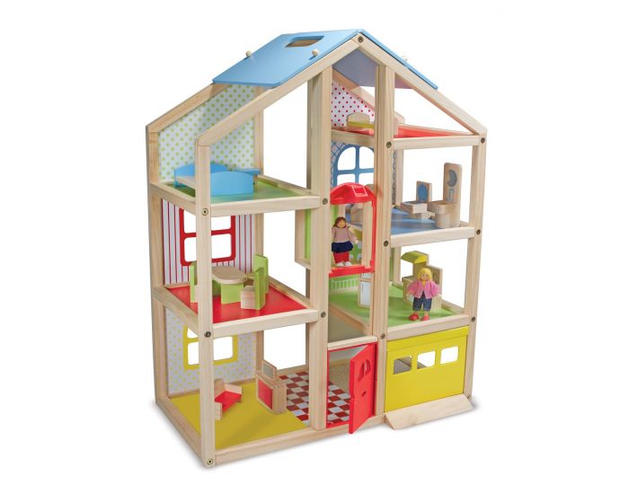 MELISSA & DOUG Dolls House Maison de Poup�es - D�s 2 ans