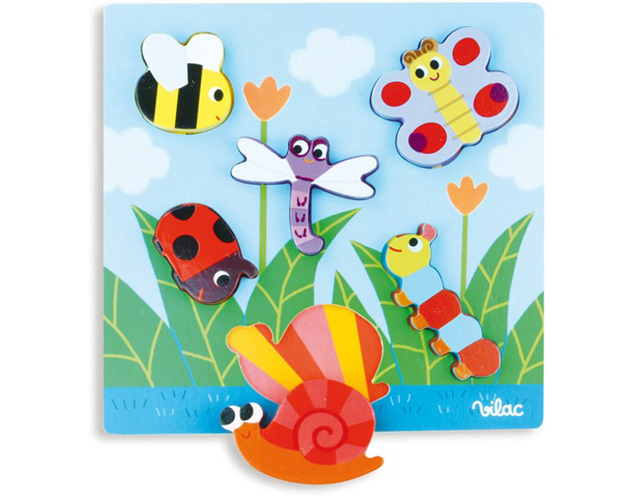 VILAC Puzzle Petites Btes - Ds 18 mois