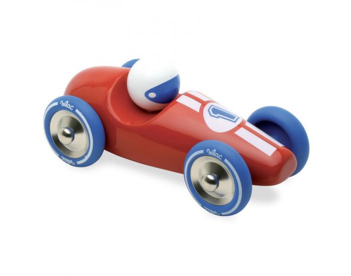 VILAC Voiture de course GM rouge - D�s 2 ans