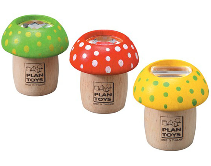 PLAN TOYS Kalidoscope Champignon - Ds 3 ans