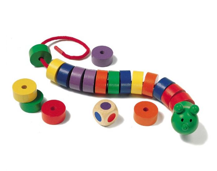 SELECTA SPIELZEUG Chenille � Enfiler - D�s 3 ans