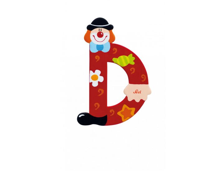 SEVI Lettre D Clown