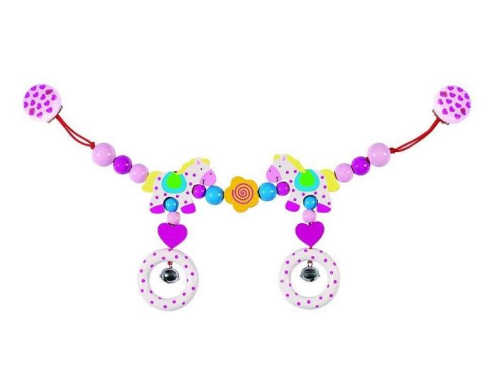 HEIMESS Cha�ne Poussette Chevaux - D�s 12 mois