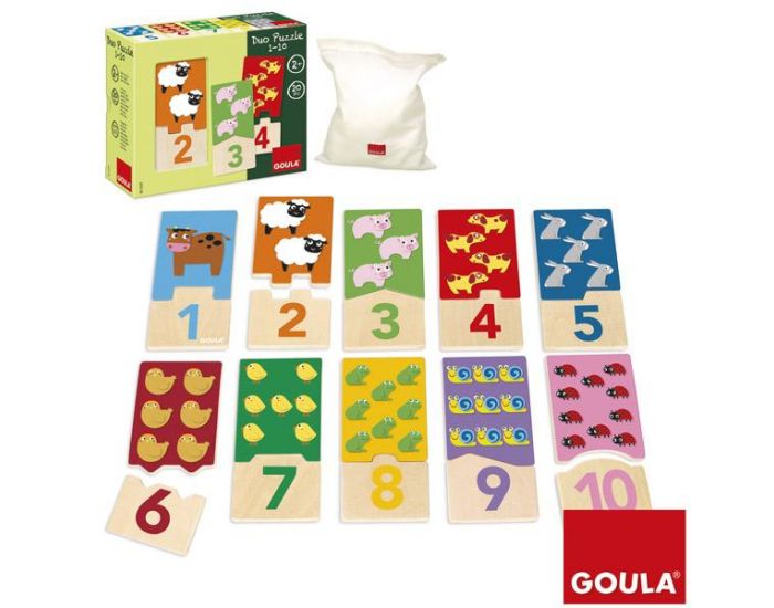 GOULA Duo Puzzle - D�s 2 ans 