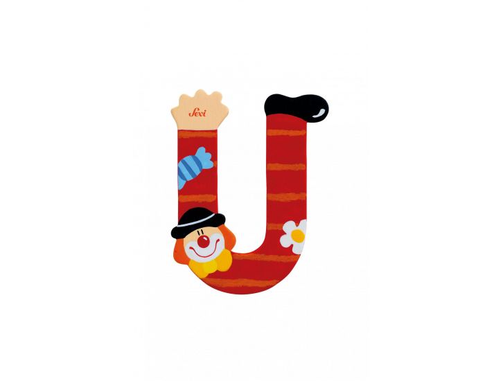 SEVI Lettre U Clown