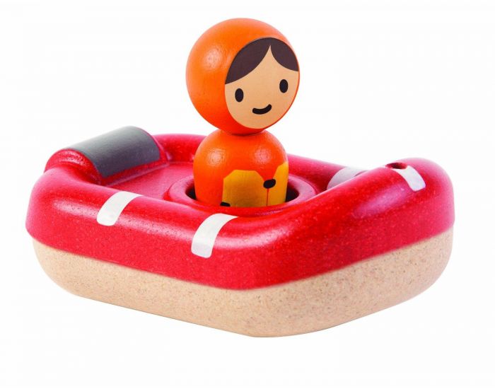 PLAN TOYS Bateau de Sauvetage pour le Bain - D�s 12 mois
