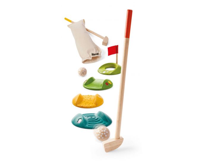 PLAN TOYS Mini Golf Double - D�s 4 ans