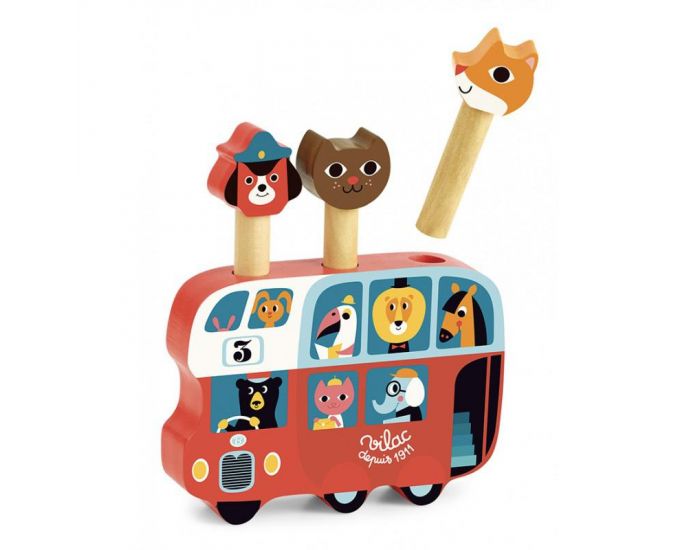 VILAC Pop-up Autobus - D�s 12 mois