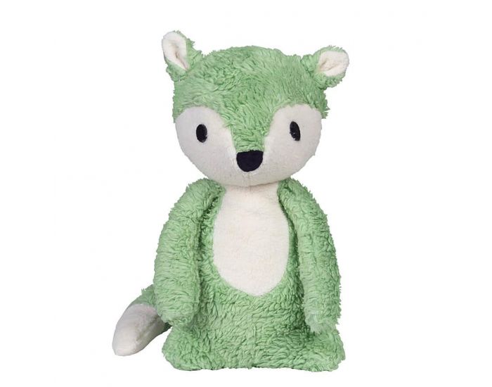 FRANCK & FISCHER Peluche Mikkel renard vert