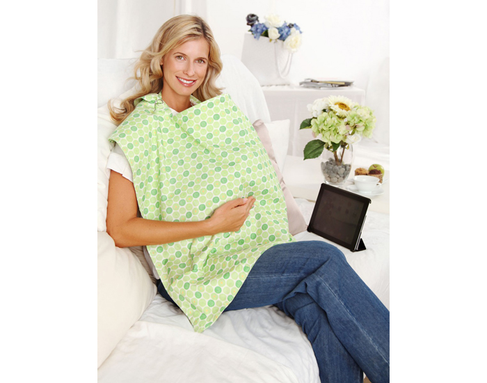 BELLY ARMOR Tablier d'Allaitement Anti-ondes - Menthe