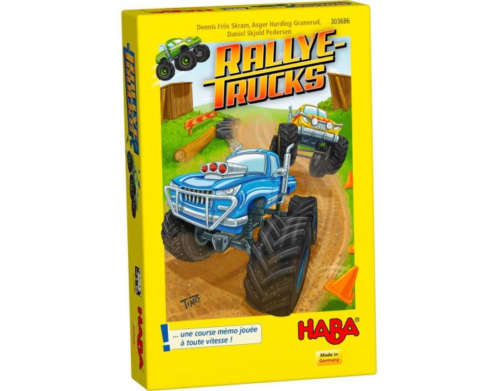 HABA Rallye Trucks - Ds 4 ans 