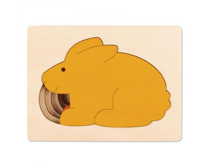 HAPE Puzzle 5 Lapins en 1 - D�s 2 ans