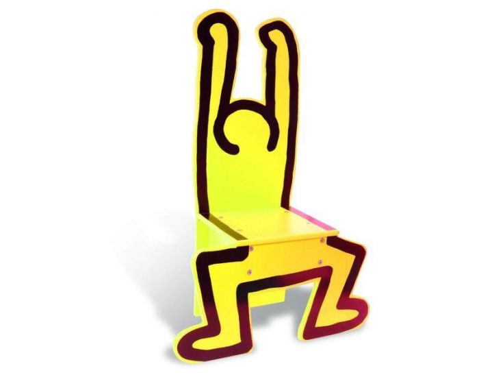 VILAC Chaise Keith Haring Jaune