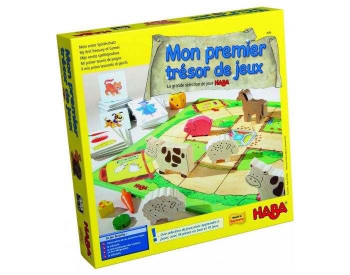 HABA Mon Premier Tr�sor de Jeux - D�s 3 ans