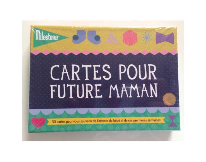 MILESTONE Cartes Souvenirs - Cartes pour futures Mamans